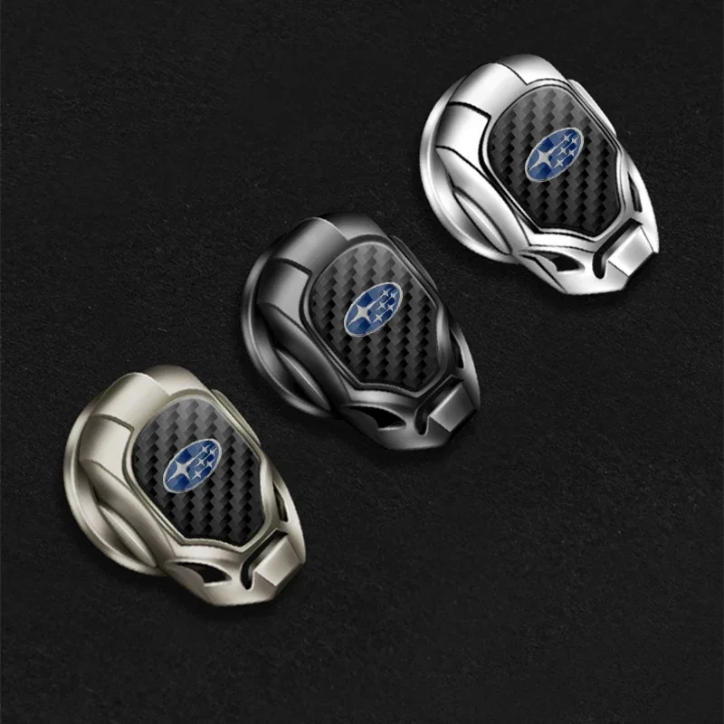 

For Subaru Badge STI Forester XV Outback Impreza Legacy WRX BRZ Tribeca Metal Car One Button Start Stop Cover Sticker Decoration