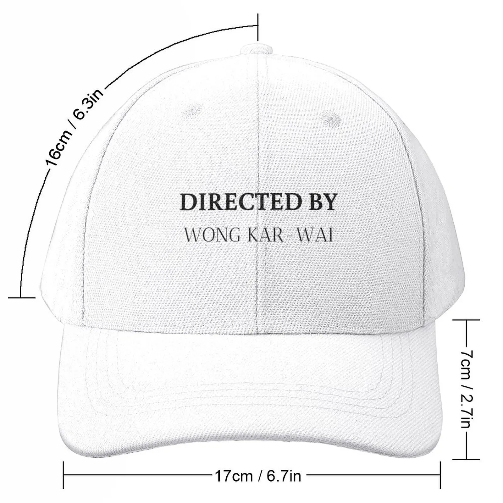 Directed by - WONG KAR WAI Baseball Cap Vintage Designer Hat Kids Hat Anime Hat Women Men's