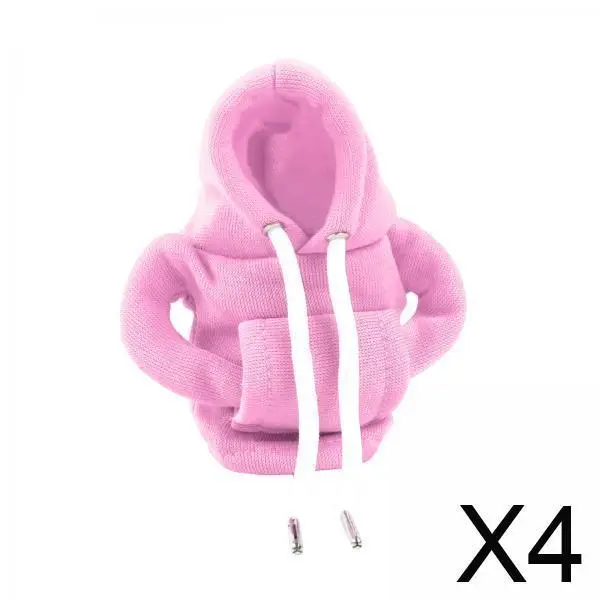 

Soft Fabric Car Shifter Knob Cover Hoodie Decor Universal Protector for Car Interior Accessories