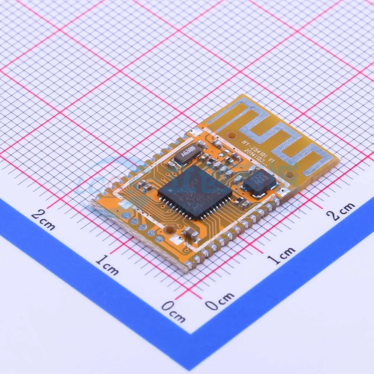 1pcs HY-254101 SMD 25.3x15.2mm CC2541chip I2C UART SPI 5.0 4.2 4.0 Bluetooth Wireless Module for Smart Home System