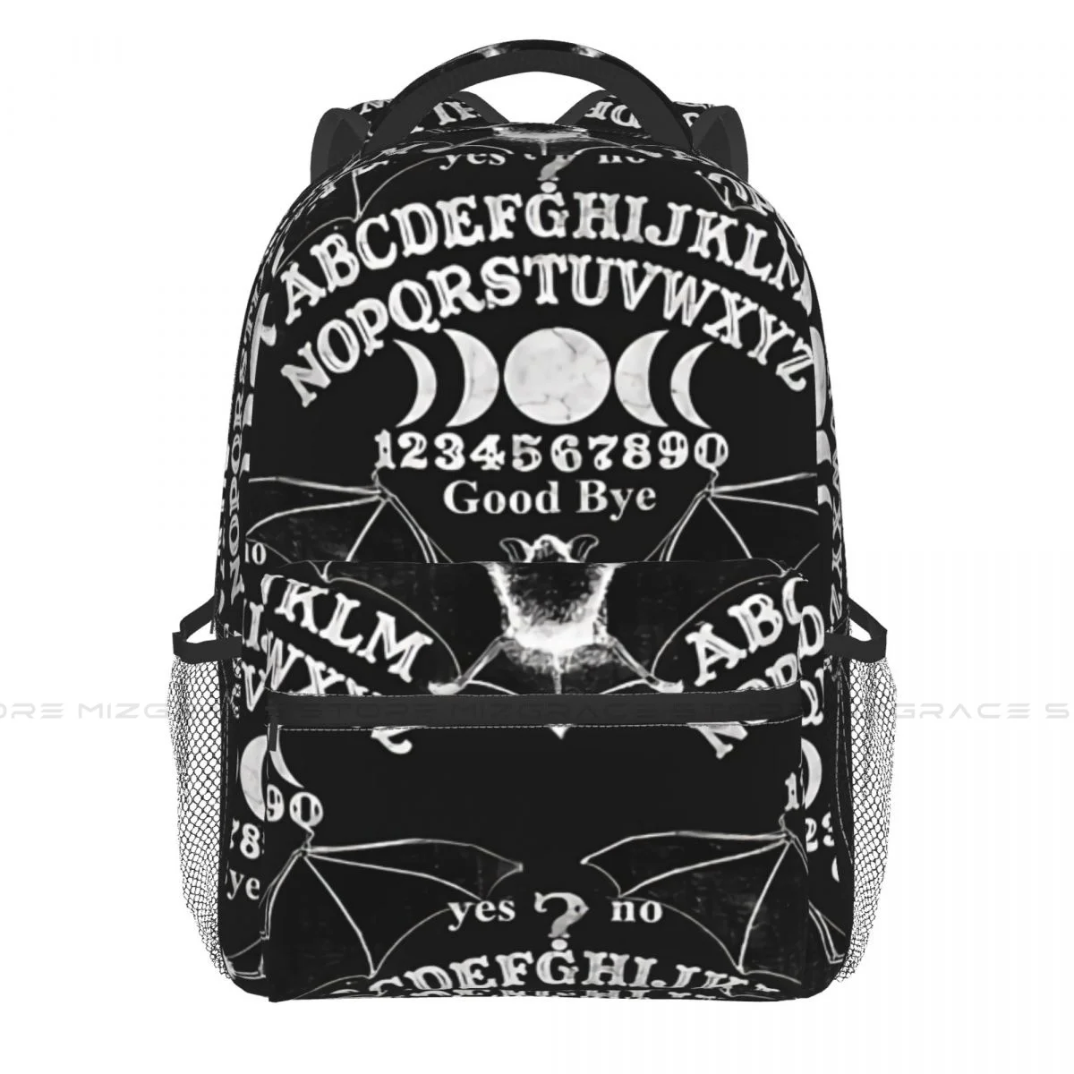 

Witch Board Bats Backpack for Girls Boys Travel Rucksack Daypack for Teenage School Laptop