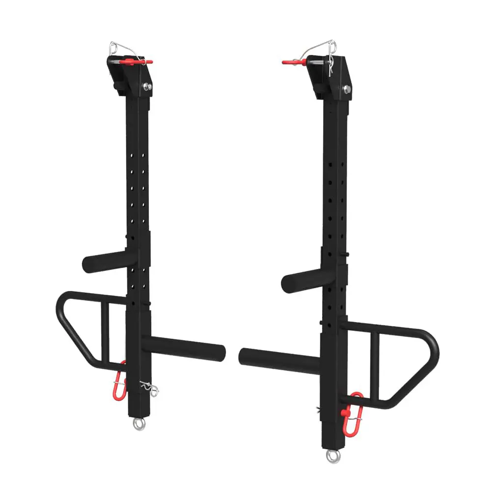 

Commercial-Grade Compact-Footprint Lever Arms Rack Sports Performance Benches & Racks 2