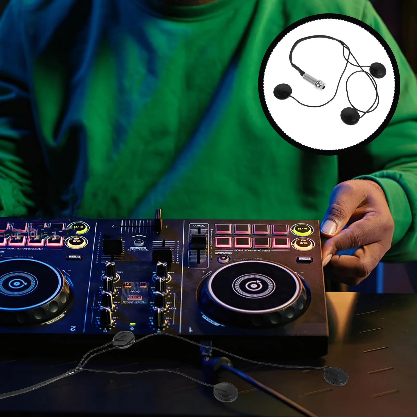 

Harp Pickup Transducer Enhanced Sound Quality Accurate String Vibration Detection For Recording Performance Teaching Mini