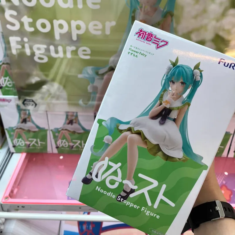 

Pre Sale New FuRyu Noodle Stopper Hatsune Miku Flower Fairyr ~Lily of The Valley Ver. PVC 14CM Anime Figure Model Collection Toy