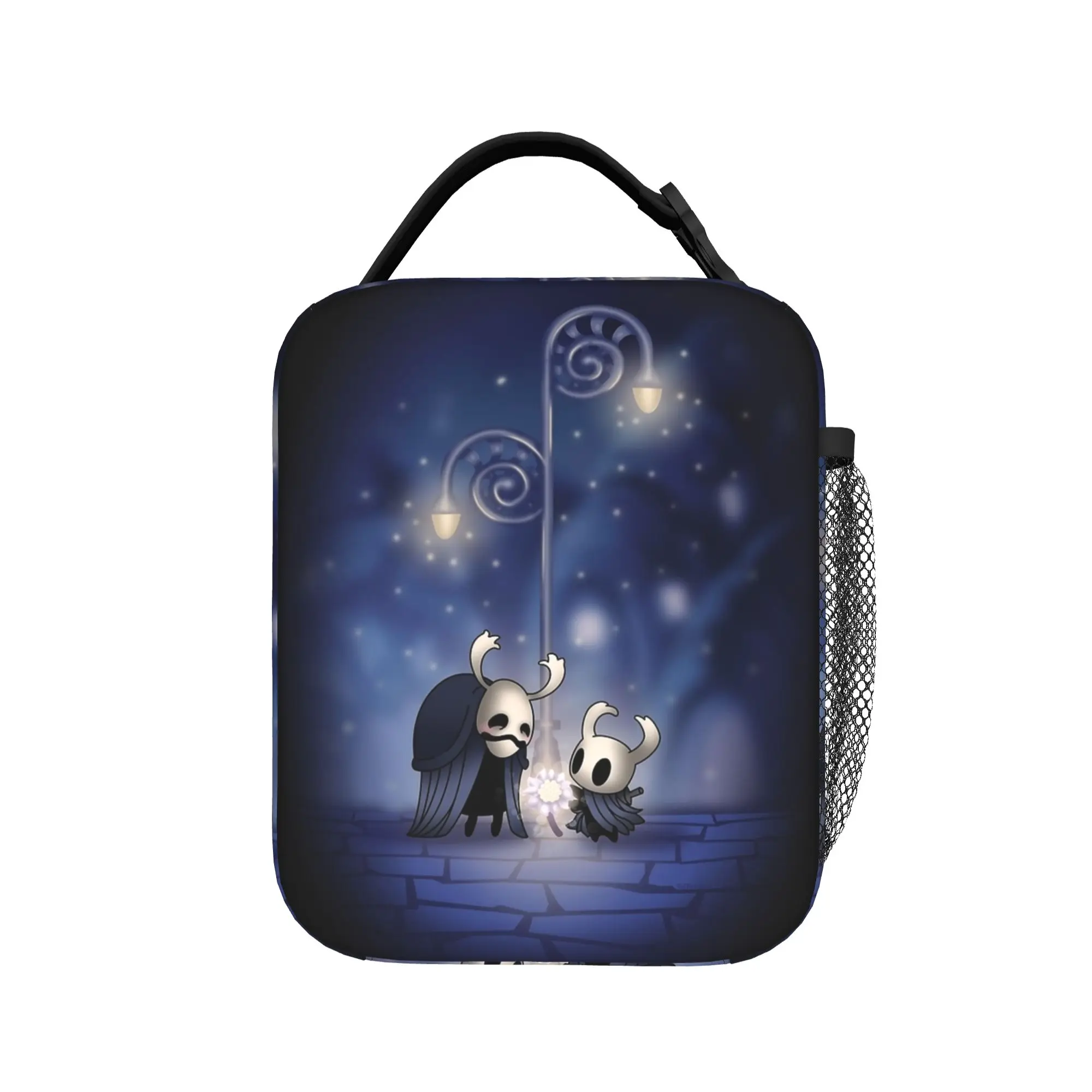 Hollow Knight Silksong  Love Insulated Lunch Bag Thermal Bag Reusable,Meal Container  High Capacity Tote Lunch Box Food Bag