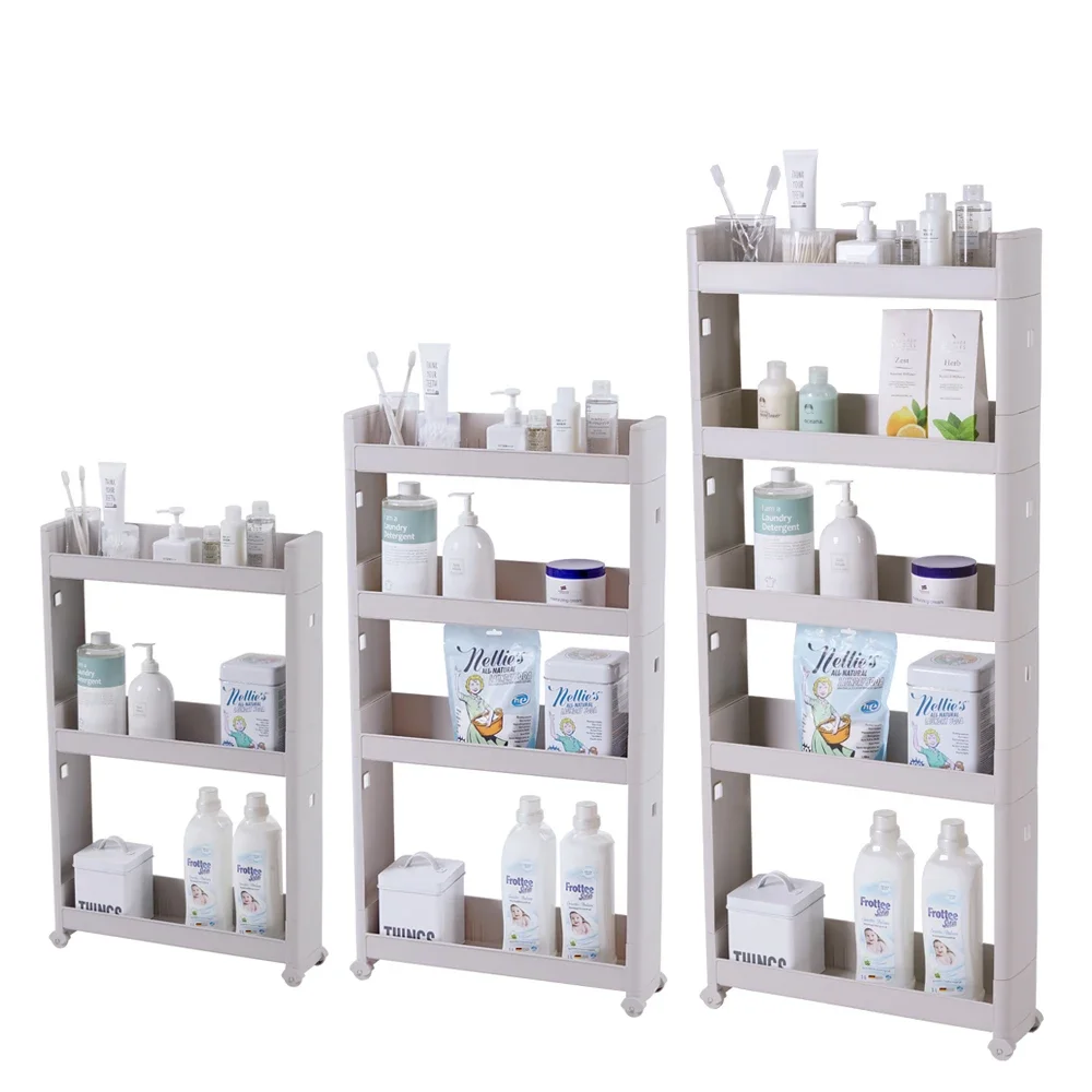 Changin Living Niche shelf 13cm 3-stage mobile trolley