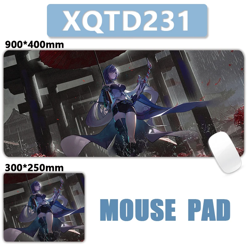 Acheron Honkai Star Rail XXL Large Mouse Pad Computer Laptop Non-slip Office Keyboard Desk Mat Mousepad