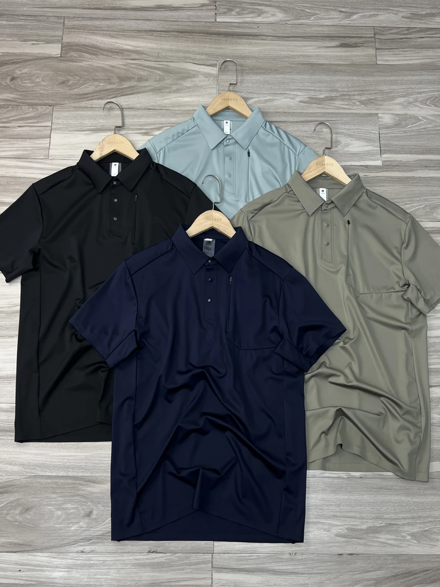 

KL Replacement Spor Casual ort Sve irt Ice Skin Technology Qui Dry Breathable Cooling Effect Faionable Urba...