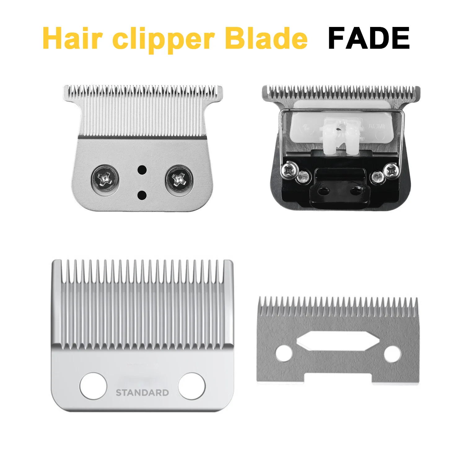 Original FADE Blade 2020C Blade Electric Push Shear  2020T Series Knife Head Oil Head Hair Clipper Accessories Base Charger