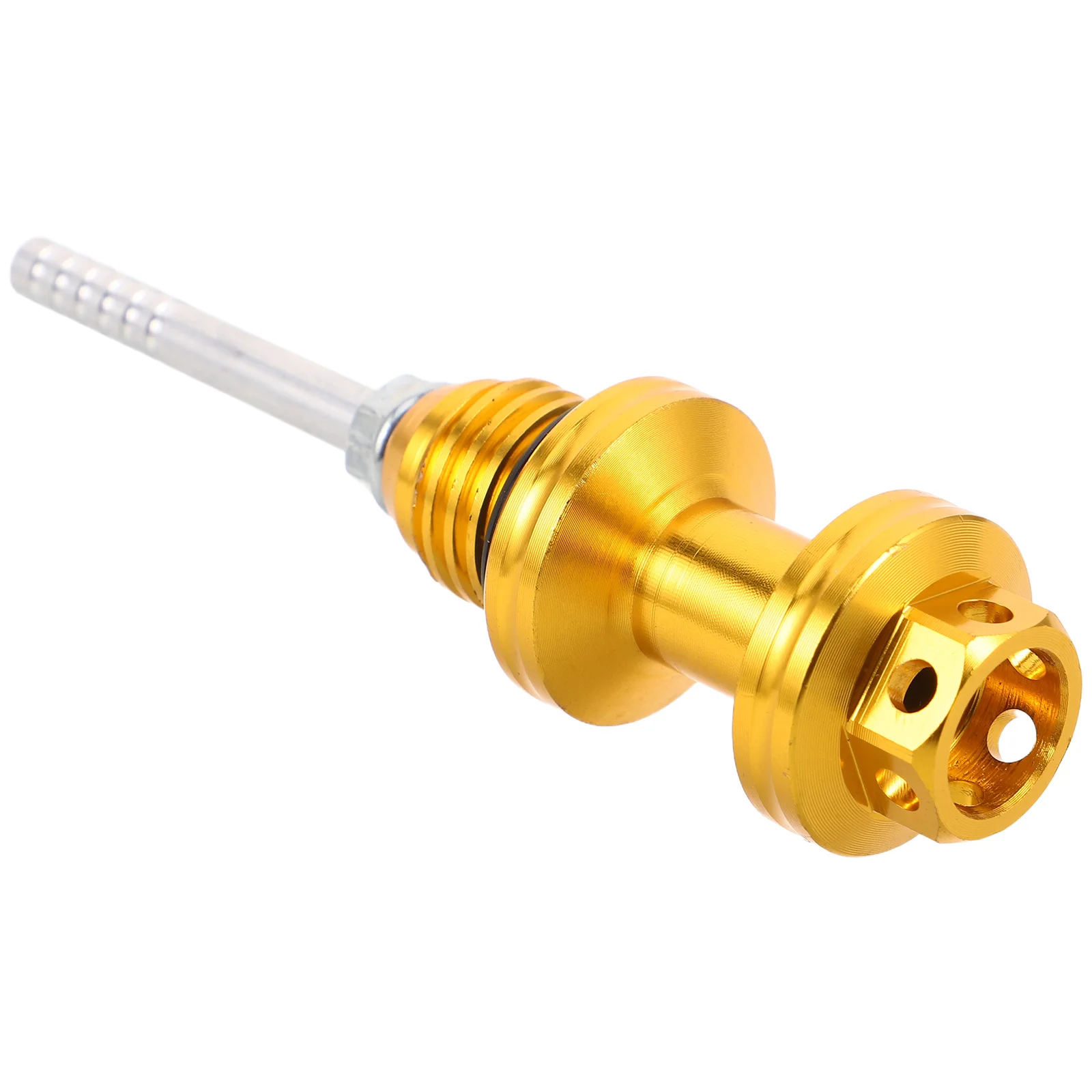 

Engine Oil Dipstick for Motorcycle Reliable Aluminum Alloy Oil Level Indicator Easy Install Maintenance Replacement Accessory