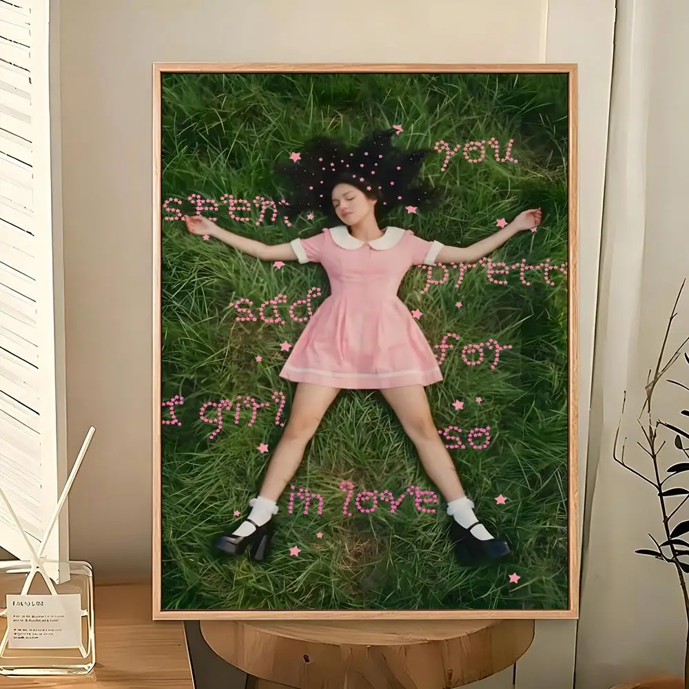 Musik Olivia Rodrigo Pop-Sängerin Poster PP Dekoratives Poster Wasserfester Druck Apartment Studentenwohnheim Büro Café Geschenk – Detail 8