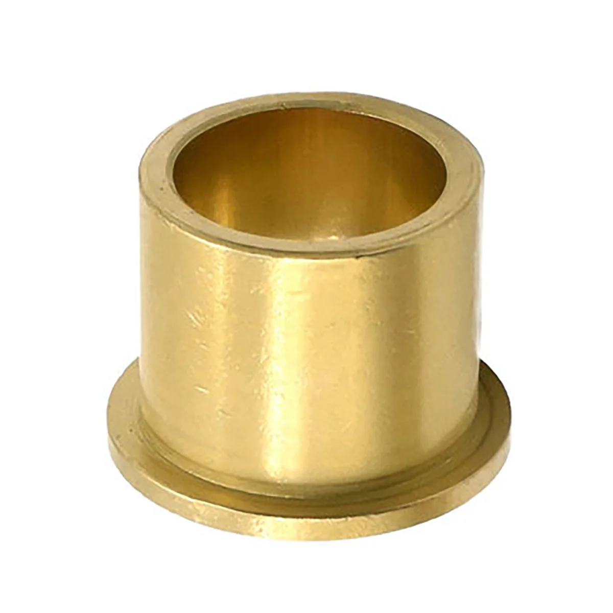 Oil Bearing Flange Step Shouldered Copper Sleeve / Flange Bushing