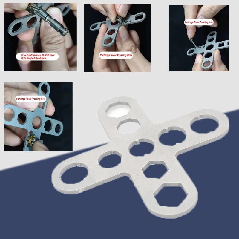 

Инструмент для обслуживания стоматологических наконечников W&H NSK Sirona, многофункциональный турбинный картриджный ключ