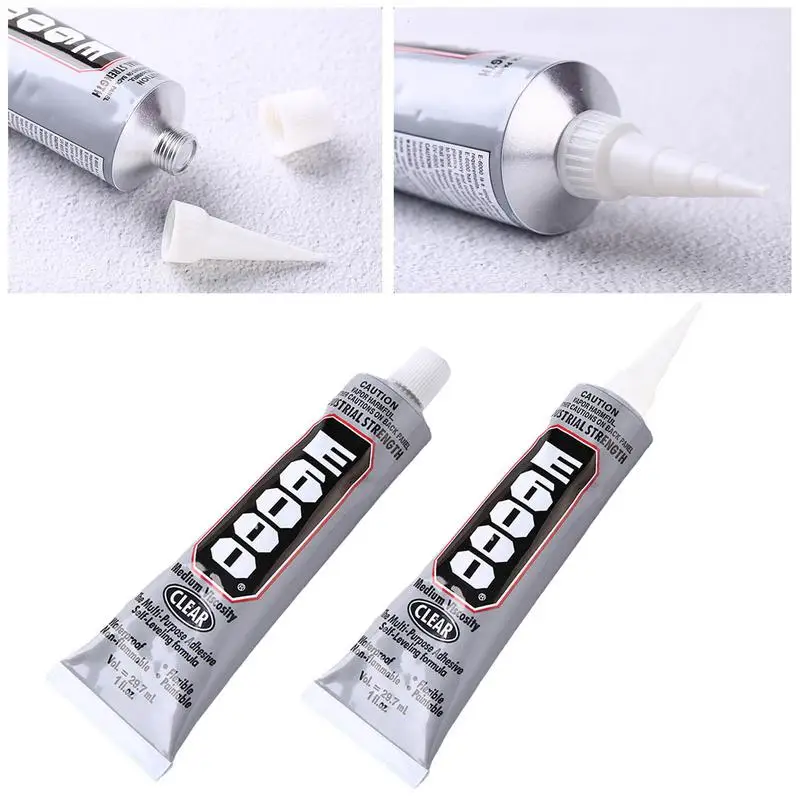 E6000 Rhinestones Adhesive 29.7ml Craft Adhesive Jewelry Glue Super Strong Adhesive Glue For Jewelry Decoration Toys Metal Glass