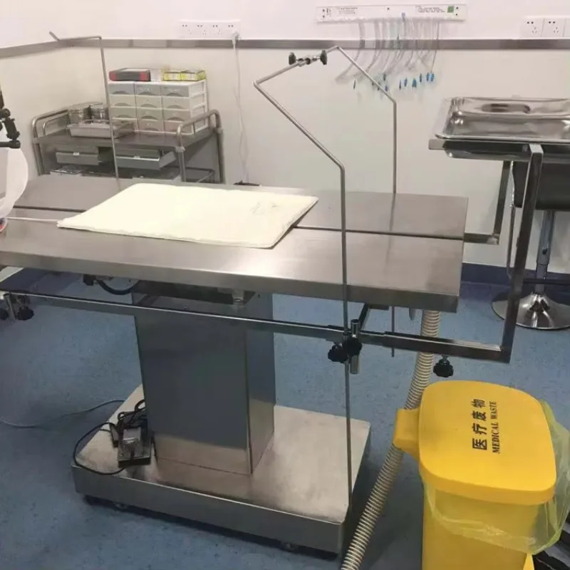 

Veterinary Clinic Equipment Stainless Steel V-type Operation Table Veterinary Exam Table