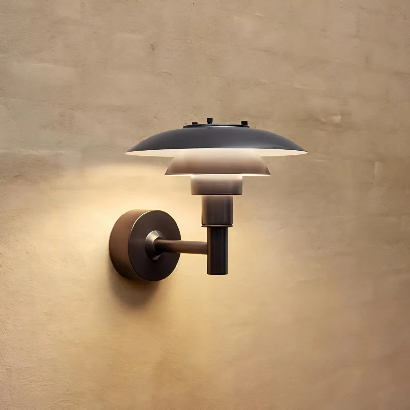 Nordic Creative Outdoor Rainproof and Waterproof LED Illumination Sconce Wall Lamp Available Both Indoor and Outdoor Lighting