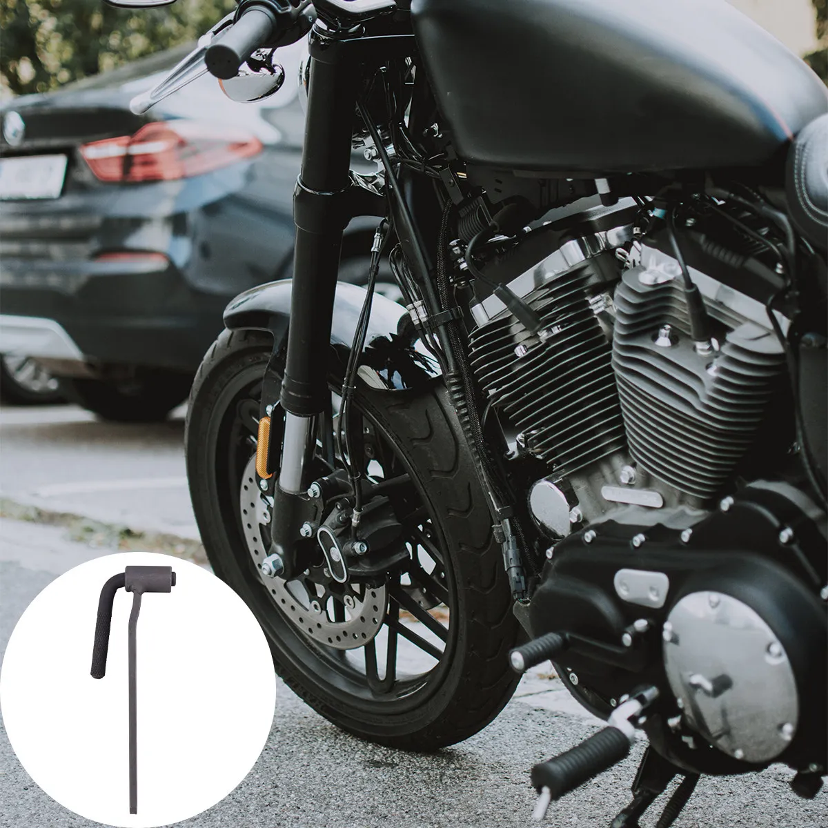 

2Pcs Motorcycle Valve Screw Wrench Vanadium Steel Electrophoretic Surface Smooth Polish Universal Engine Adjustment Tool