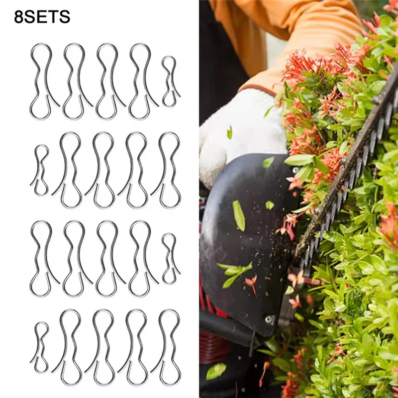 

R1-Сменный набор замков для галстука-бабочки 4X194209 Цилиндрический штифт 1X194208 Разделенный штифт (8 шт.) Зажим для палубы