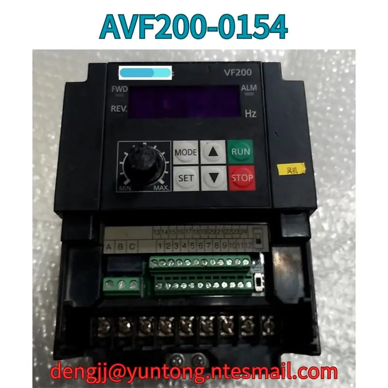 

Used Frequency converter AVF200-0154 1.5kw test OK Fast Shipping