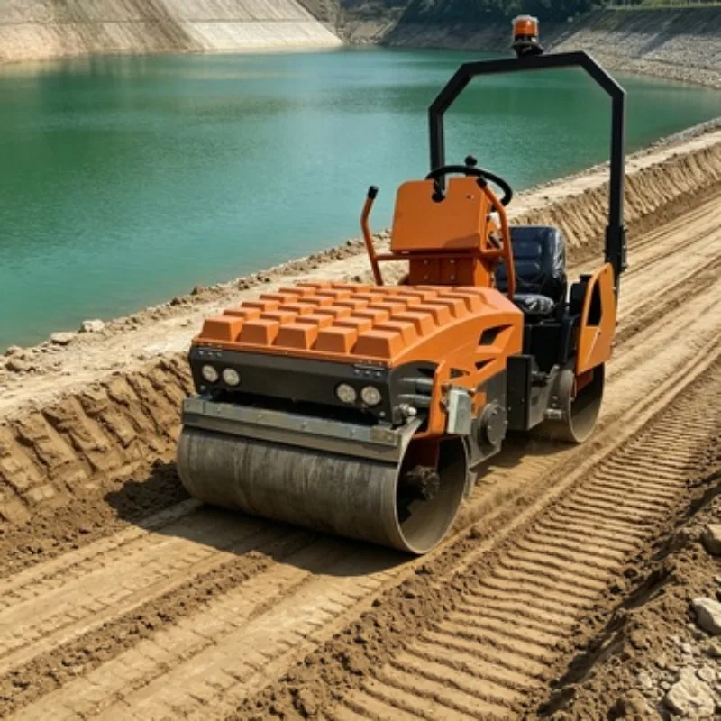 Heavy Duty 25 Ton Single Drum Vibratory Roller Large Scale Road Construction Compactor for Soil and Asphalt
