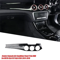 RHD Central Control Dashboard Air Condition Outlet Panel Trim Strip For Mercedes Benz W176 CLA C117 GLA X156 2013-2019