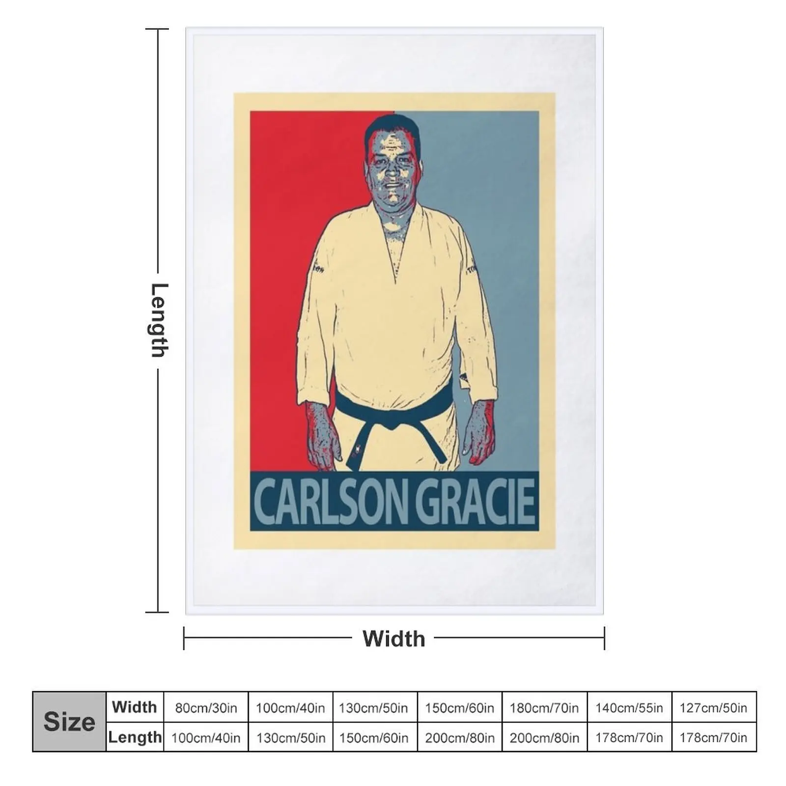 carlson gracie Throw Blanket manga Blankets For Baby Hairys Blankets