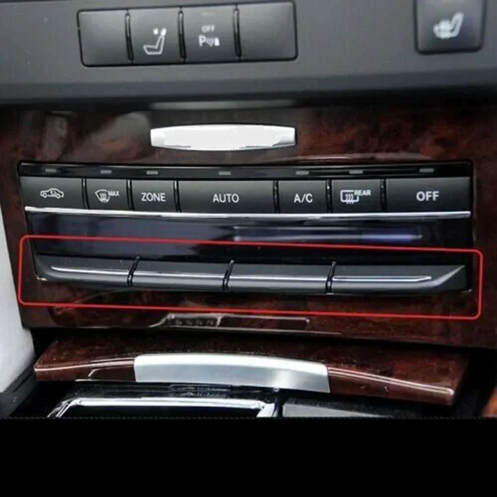Car Air Conditioner Outlet Vent Button Cover Trim For Mercedes-Benz E Class W212 E200 260 2009 2010 2011 2012 2013 2014 2015