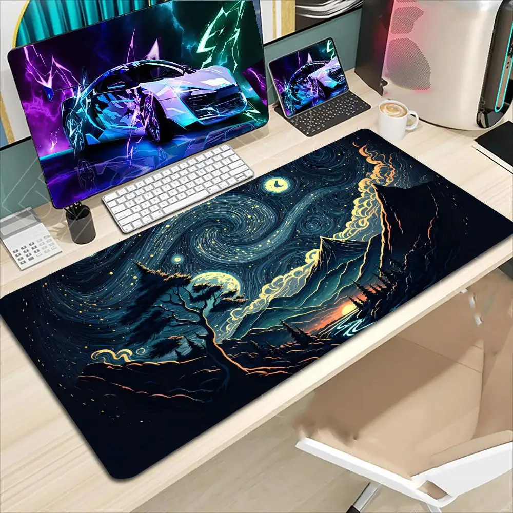 

Mouse Pad Mouse Pad Large Computer Office Game Table Mats Rubber Anti-slip Gaming Keyboard Mousepads Long Desk Pads 590