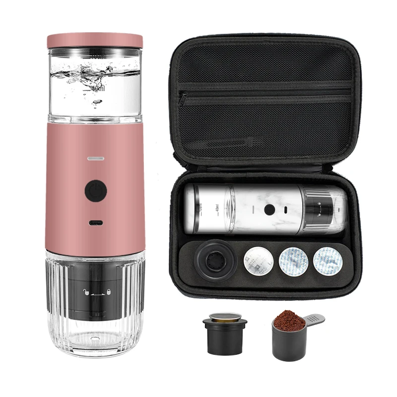 

New Design Mini Capsule Instant Coffee Portable Automatic Espresso Coffee Machine Drip Coffee Maker