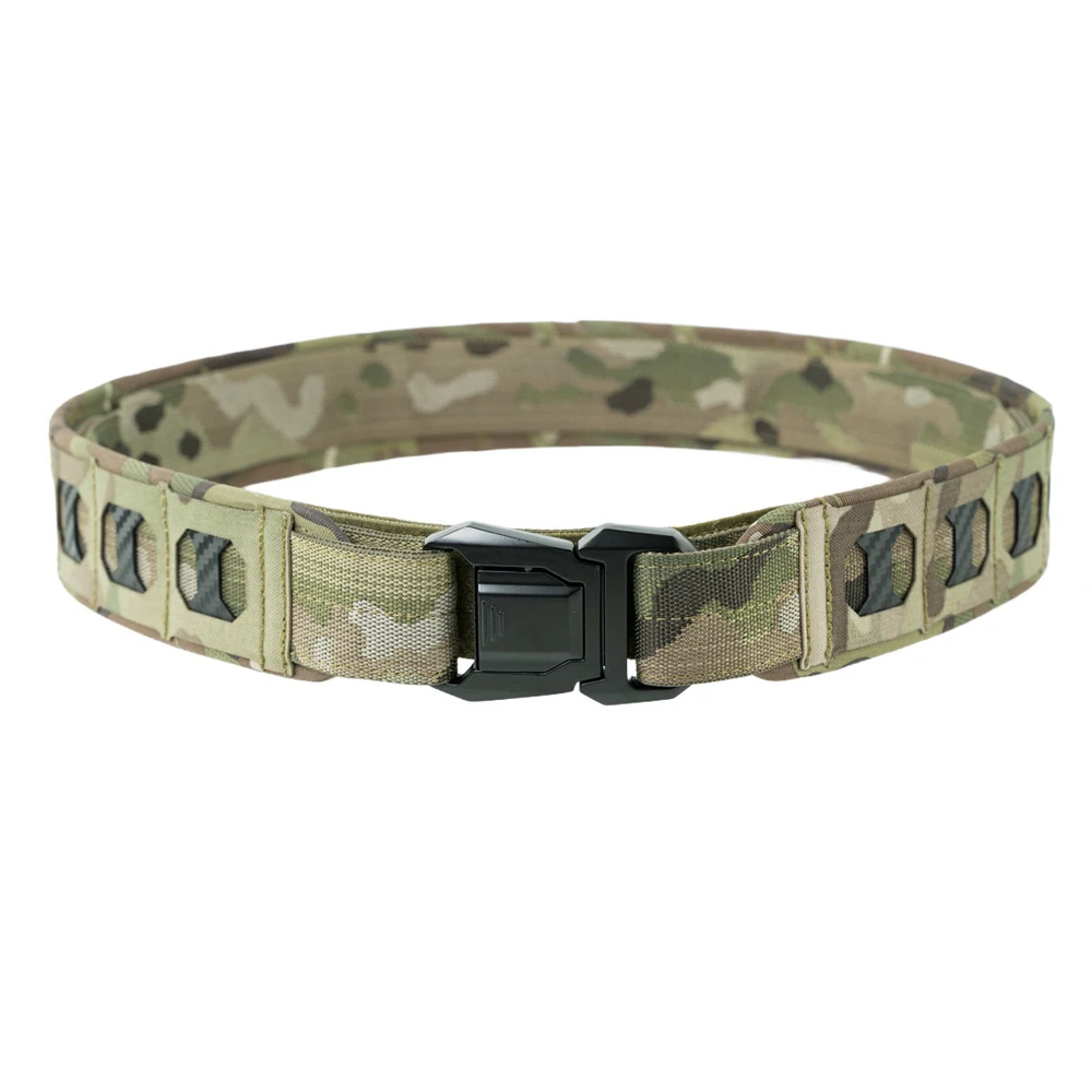 2-inch Tactical Belt, laser Cut Quick Release Molle Waist Seal  inner And Outer Belts, Outdoor Hunting Training