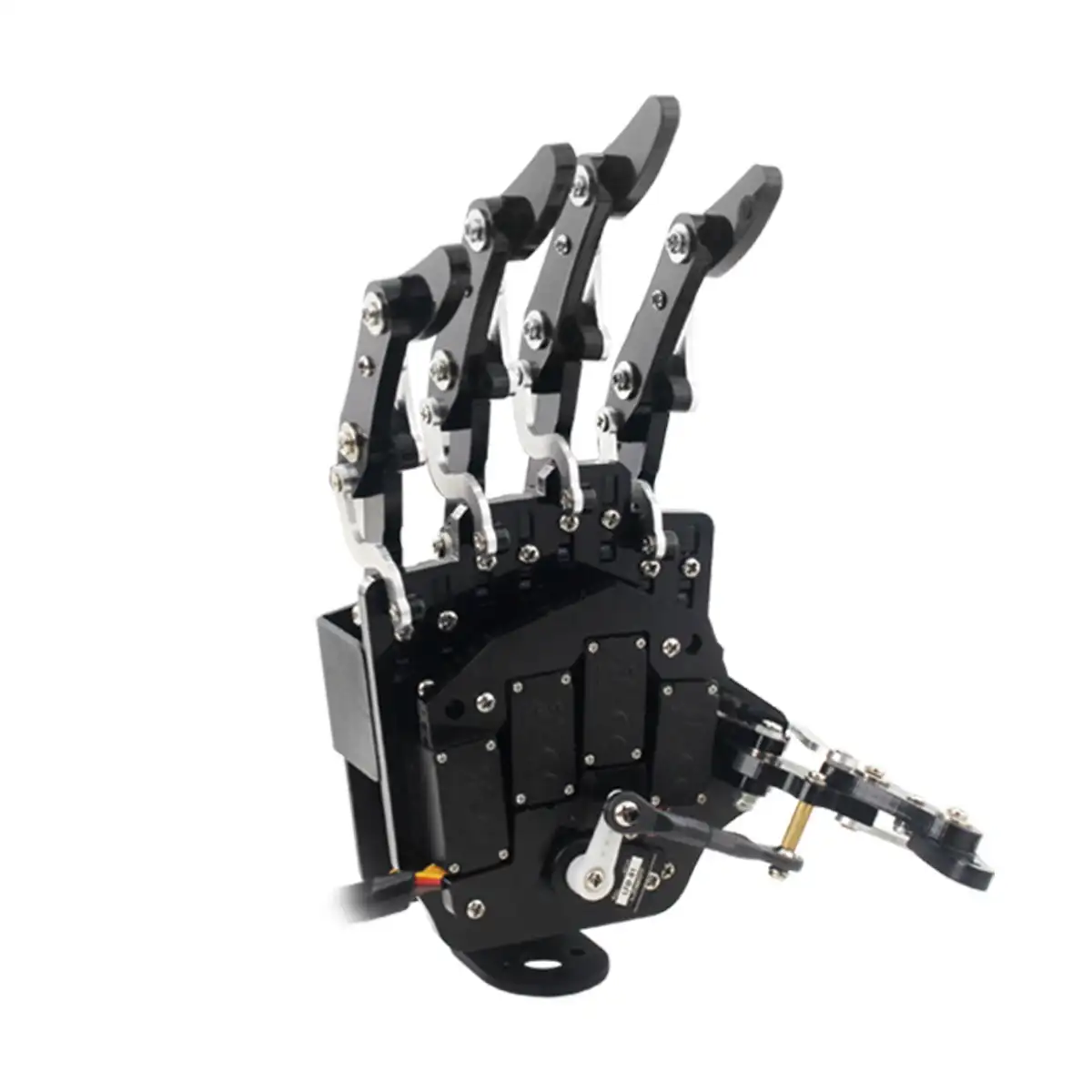 Hiwonder Robotic Hand Fingers Move Individually With Anti-blocking Servo STEAM Education Tool