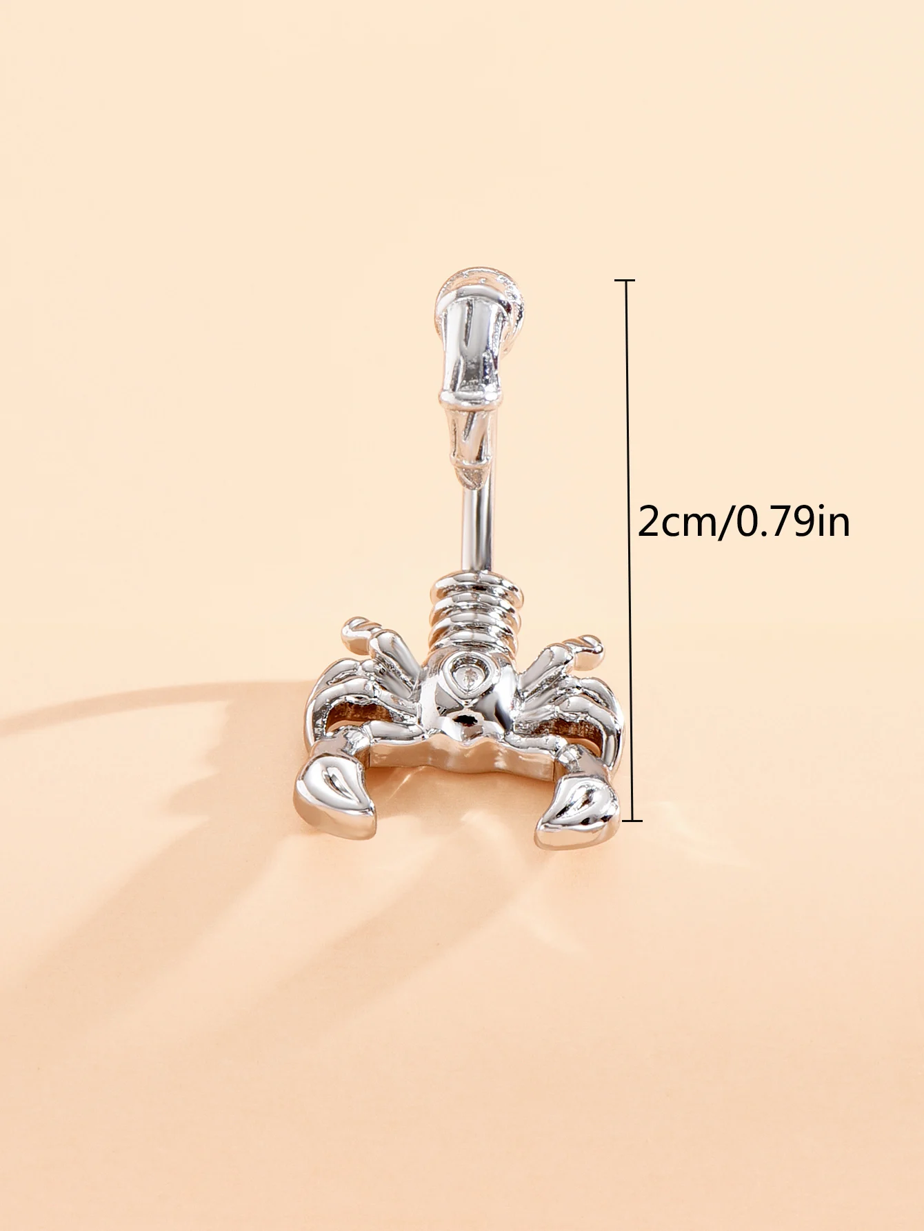 Personalized Scorpion Design Belly Button Ring Women's Perforated Body Jewelry