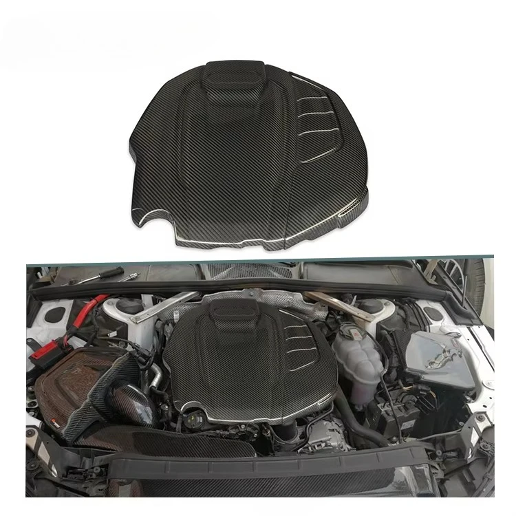 

A4 A5 A6 A7 Q5 Macon B9 3k Twill Carbon Braided Gloss Dry Carbon Fiber Hood