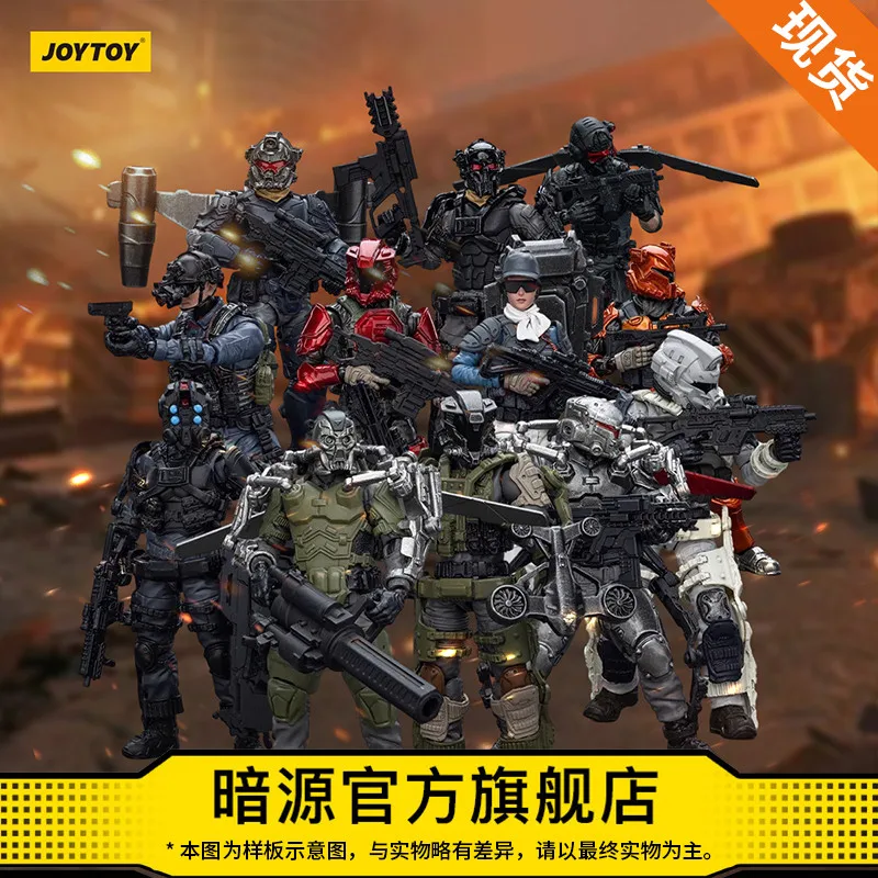 

1/18 JOYTOY 3,75 дюйма, экшн-фигурка, хардкор, холодкор, армейский строитель, рекламный пакет, фигурка 32, перевыпускная версия, аниме