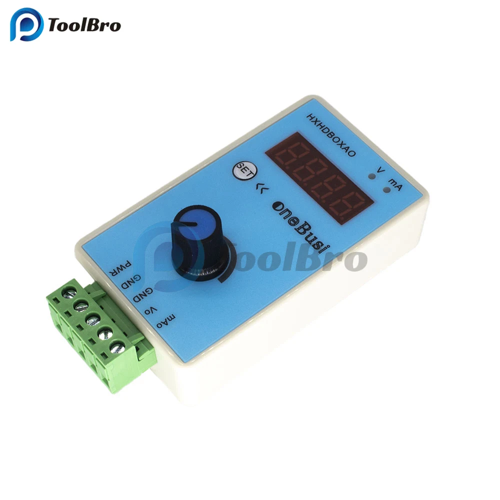 Handheld Signal Generator 0-10V/2-10V 0-20mA/4-20mA Adjustable Current Voltage Analog Simulator Signal Sources Output 24V