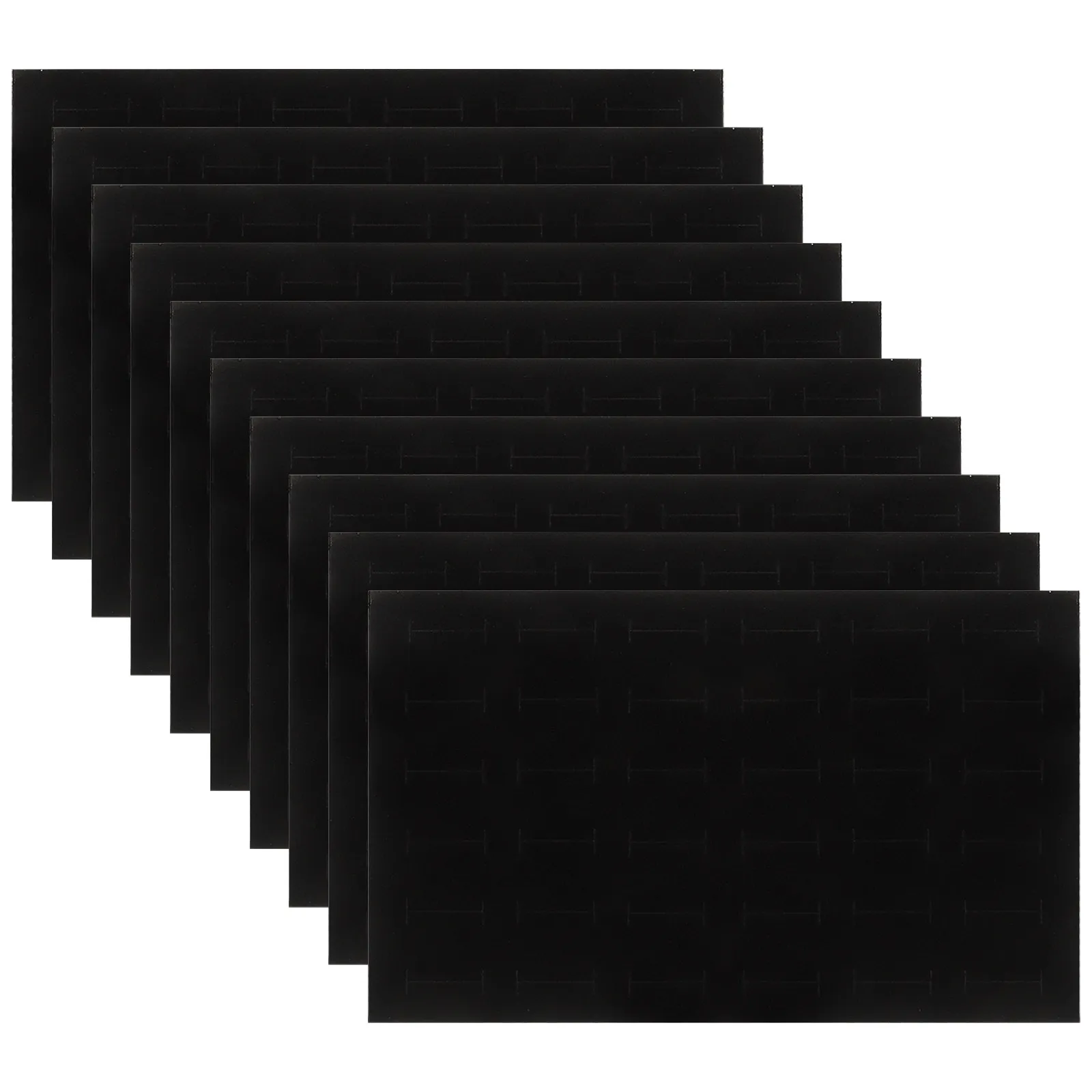 

10Pcs Jewelry Box Inserts Sponge Cushion Display Pad 36 Slots Protective Ring Organizer Drawer Insert Earrings, Jewelry Display