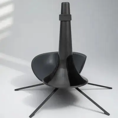 Supporto per tromba in metallo premium, pieghevole, stabile, design per treppiede, supporto per tromba, rack di stoccaggio, display per strumenti musicali