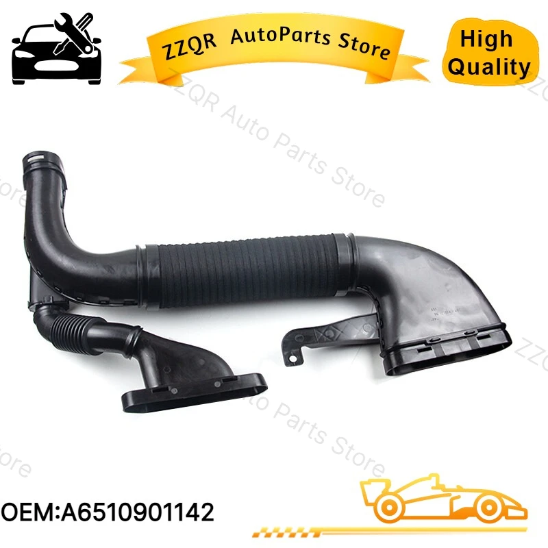 A6510901142 6510901142 Car Air Intake Hose Pipe For Mercedes Benz W166 GLE W166 250d 4MATIC 300d ML300 2011-2018