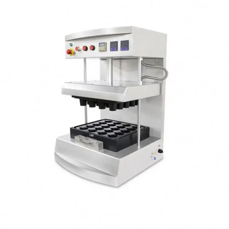 

Best Selling Egg Tart Forming Machine Tartlet Shell Machine Egg Tart Waffle Maker