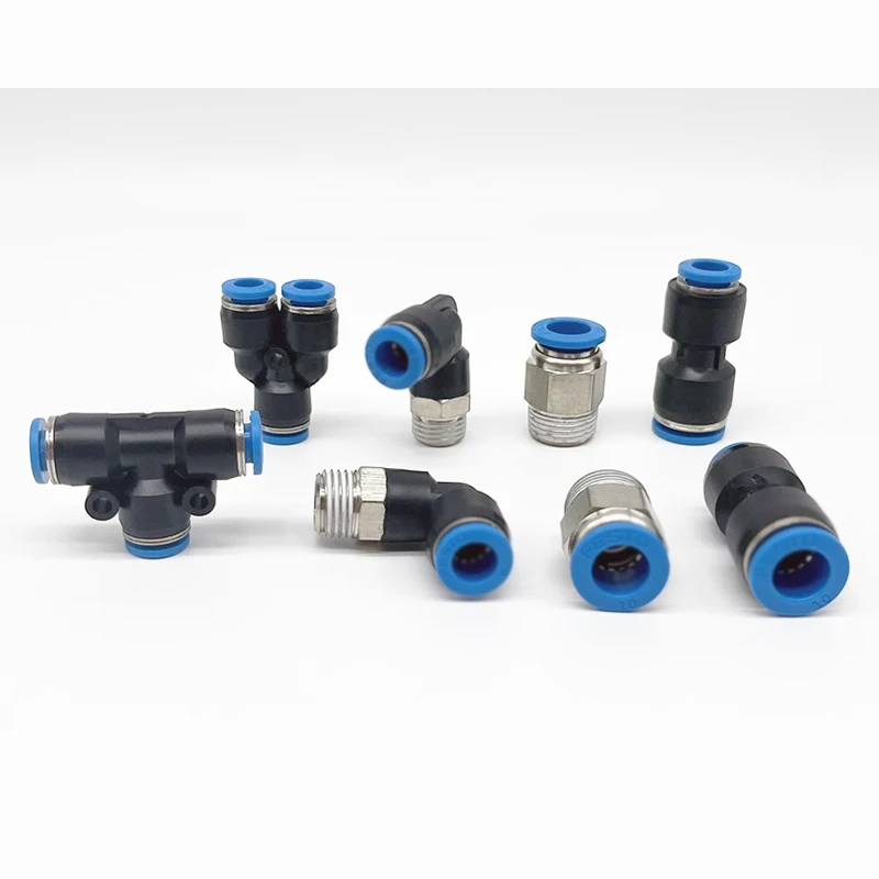 -Festo-Push-In Fitting ADVU63-200P-A Gasklep Connector Sensor Originele Quick Plug Con
