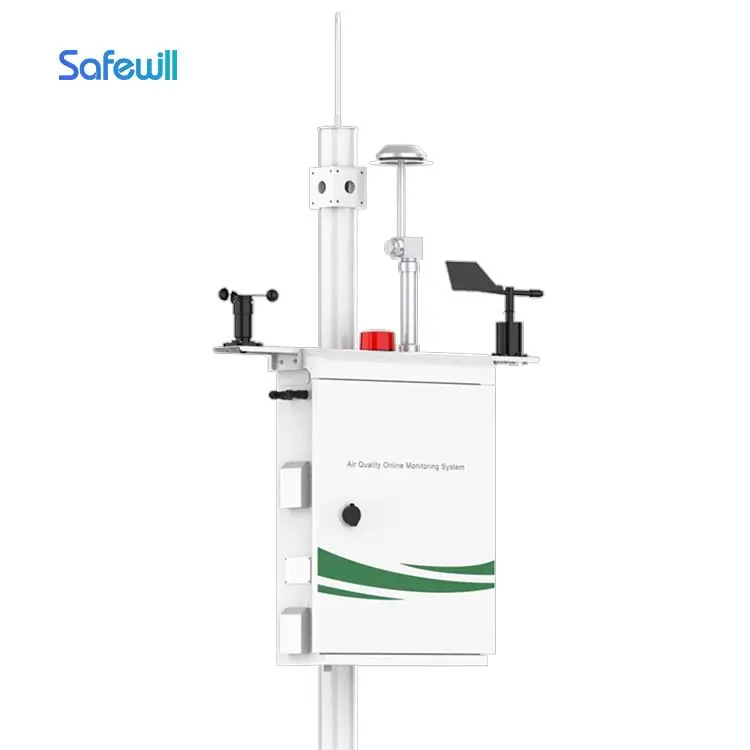 Safewill Supply Air Quality PM2.5 PM10 Particulate Monitor Meter Efficient Sampling Dynamic System Environment Weather Station