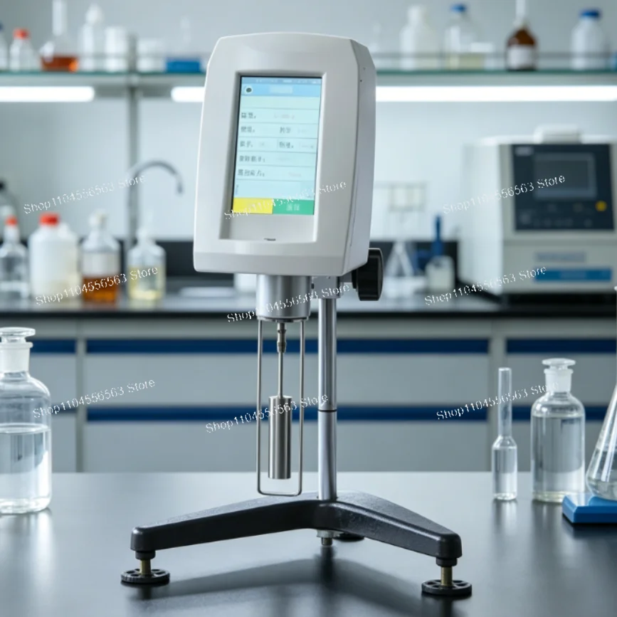 NDJ-5T/NDJ-8T Dual-Model Digital Rotational Viscometer - LCD Display, Adjustable Speed for Precision Viscosity Testing