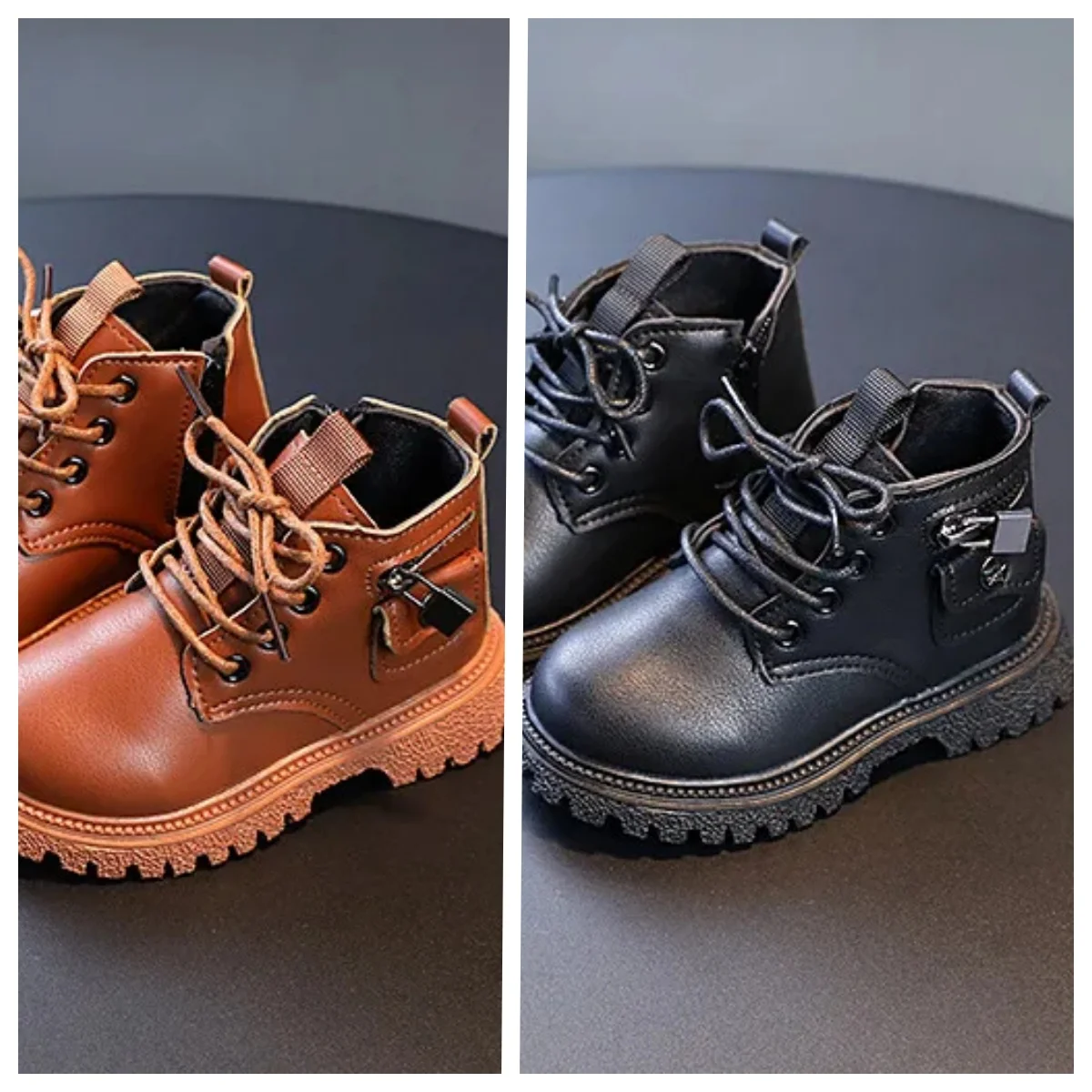 

Модные повседневные детские ботинки Kawaii, новинка 2026 года, осенне-зимние детские ботинки в британском стиле, модные ботинки-полусапожки для мальчиков, ботинки для девочек в стиле принцесс