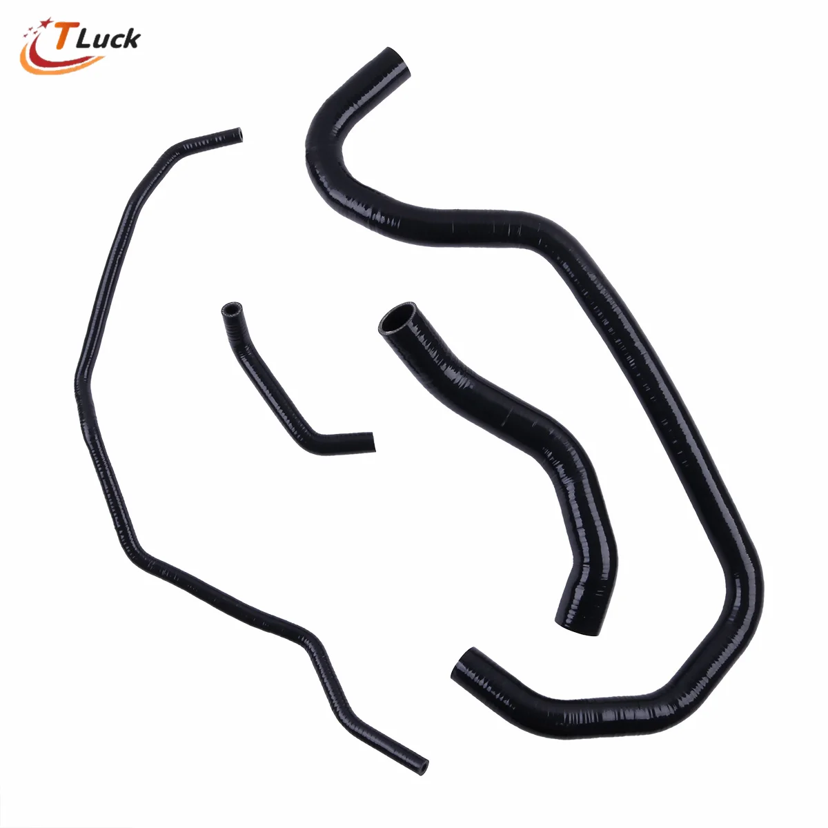 

4PCS For Hummer H2 6.0L 2003-2006 Car Silicone Radiator Water Coolant Tubes Pipe Hose Kit