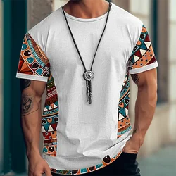Summer Ethnic Style T-Shirts 3D Print Streetwear Men Women Casual Vintage Oversized Short Sleeve T Shirt Male Tees Tops Clothing
