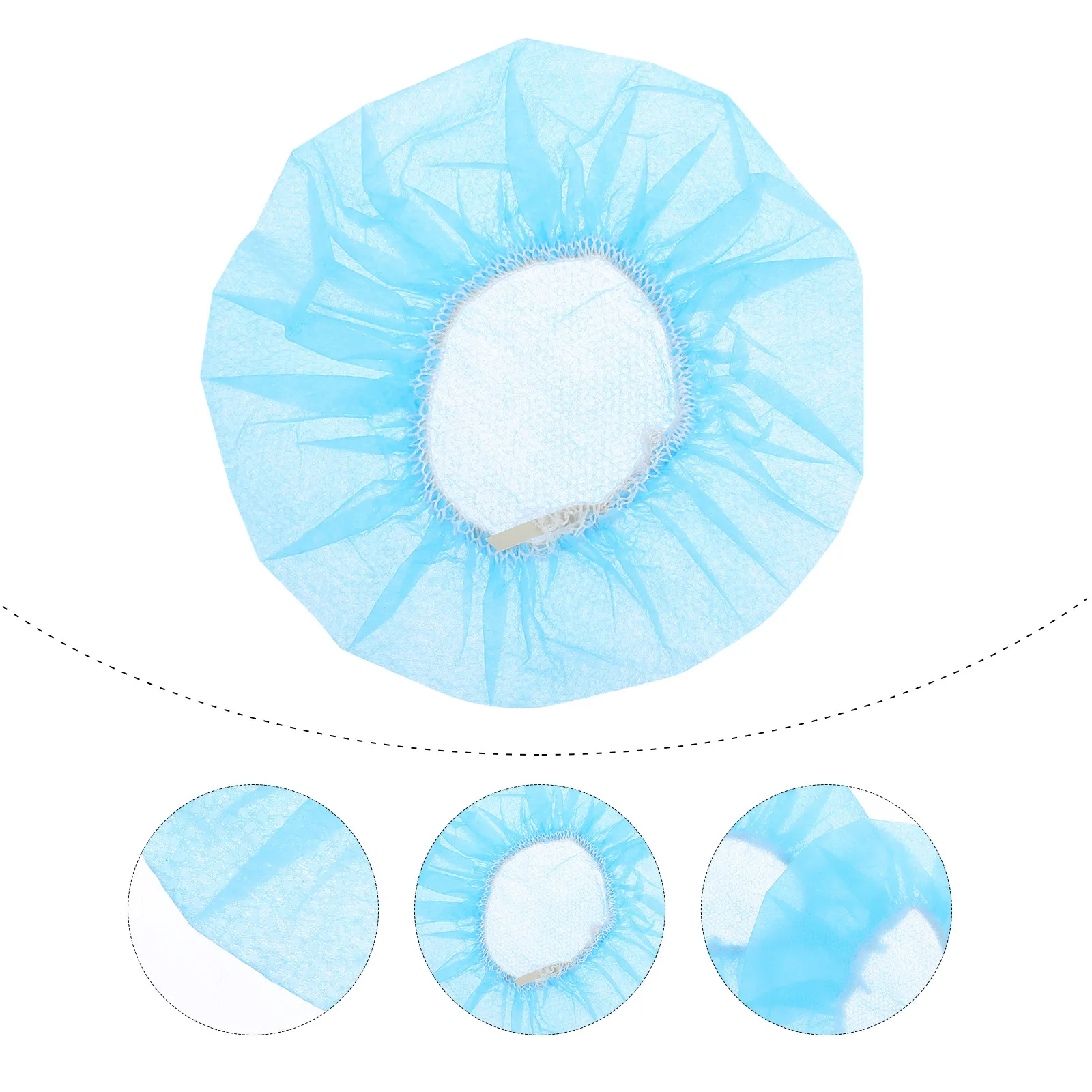 100Pcs Disposable Headphone Cover Comfortable Soft Ear Pad Protector for Shared Headsets Sweat Resistant Sanitary Headset Ear