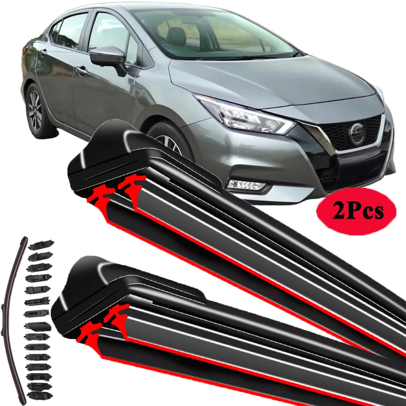 

For Nissan Almera N15 N16 N17 N18 1995-2024 Latio Classic B10 TINO V10 Car Windshield Wiper Blade Front Windscreen Washer Window