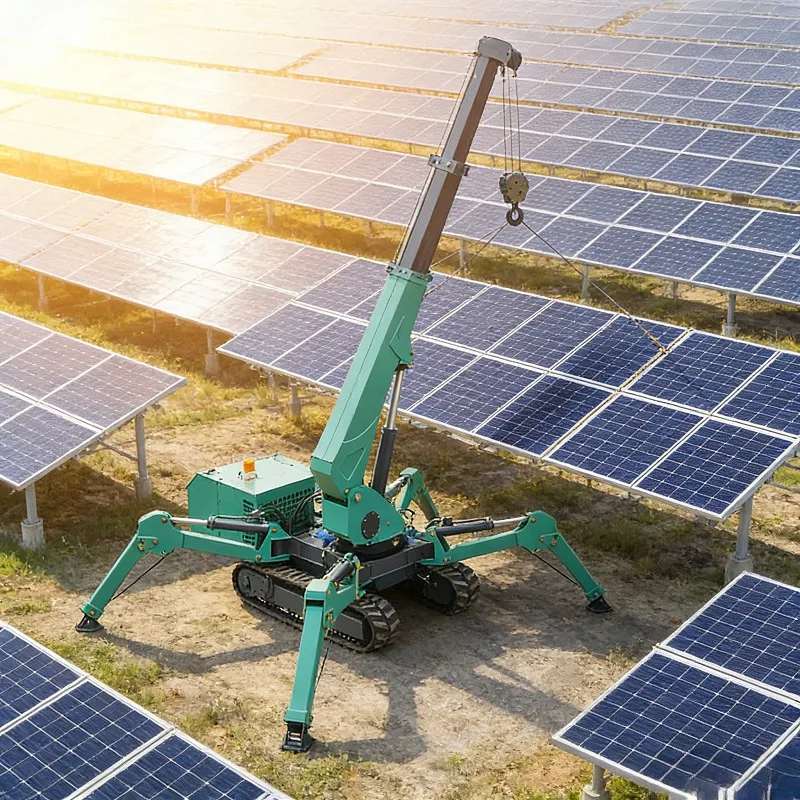 Customized Customized Portable Small Hydraulic Space Crawler Folding Mini Spider Crane Multiple Specification Work Platforms