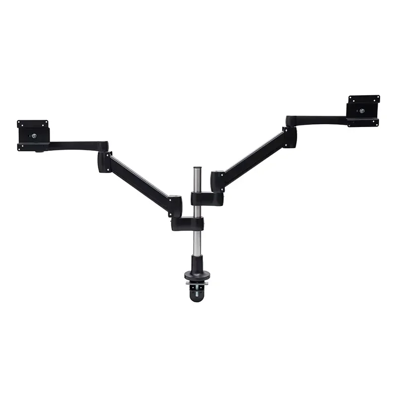 Adjustable Air Spring Monitor Arm Desktop Mount Stand for LCD Screen Ergonomic VESA Compatible Computer Display Holder