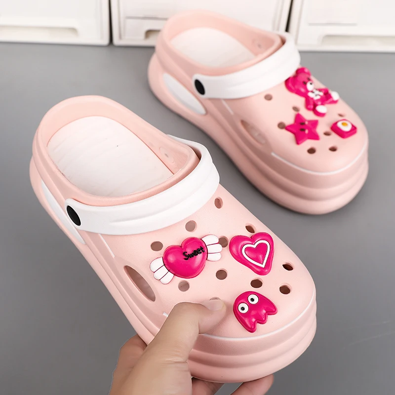 

Новый стиль, женские модные уличные нескользящие носки на мягкой подошве, верхняя одежда, пляжные сандалии и тапочки, damen schuhe, 2022, luxus